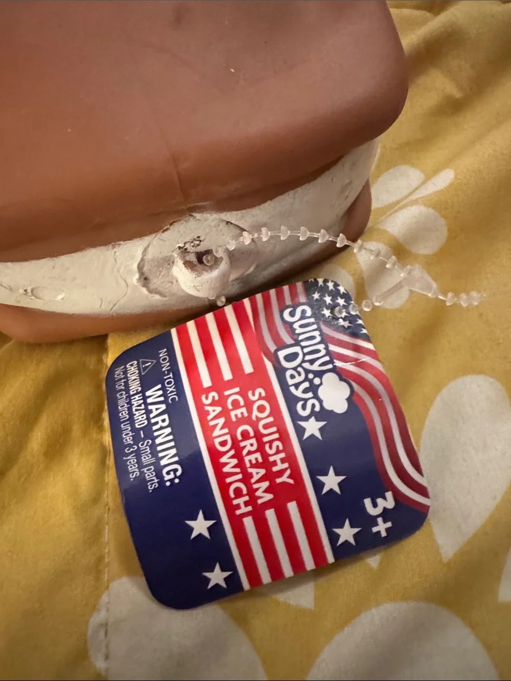 Jumbo squishy ice cream sandwich